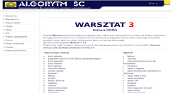 Desktop Screenshot of algorytm.pl