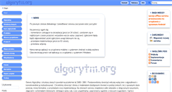 Desktop Screenshot of algorytm.org